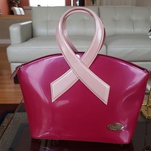Beijo pink Ribbon Breast Cancer Awareness purse